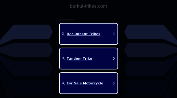 berkut-trikes.com