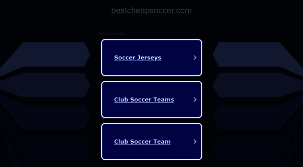 bestcheapsoccer.com