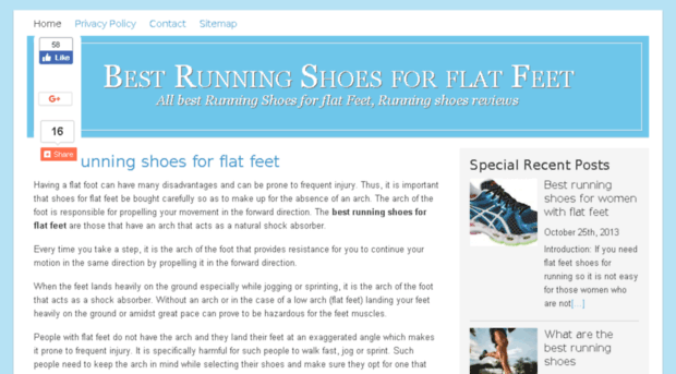 bestrunningshoesforflatfeets.com