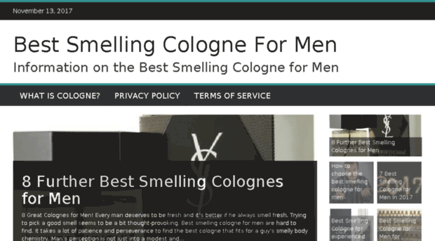 bestsmellingcologneformen.com