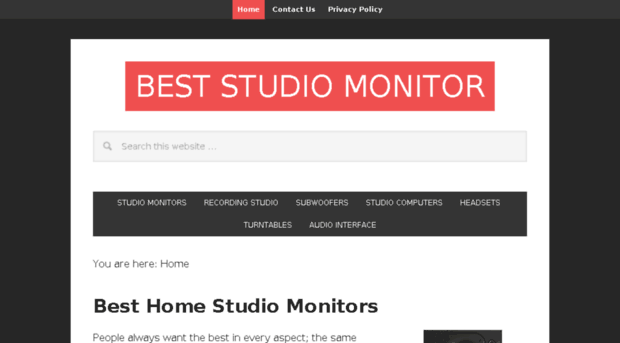 beststudiomonitor.com