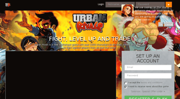 beta.urban-rivals.com
