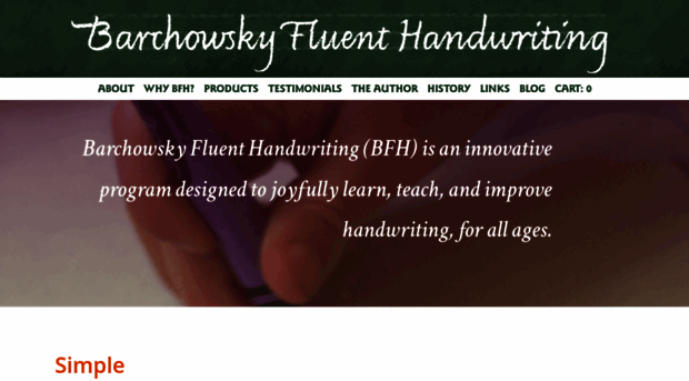 bfhhandwriting.com