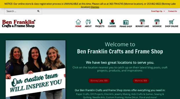 bfranklincrafts.com