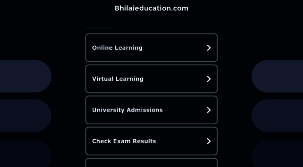 bhilaieducation.com