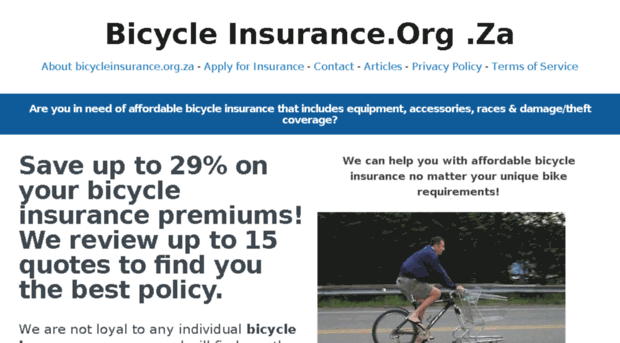 bicycleinsurance.org.za