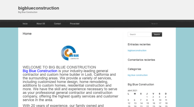 bigblueconstruction.com