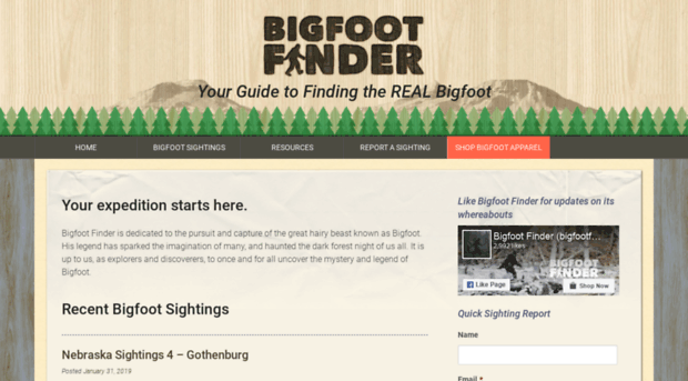 bigfootfinder.com
