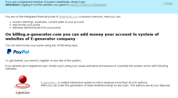 billing.e-generator.com