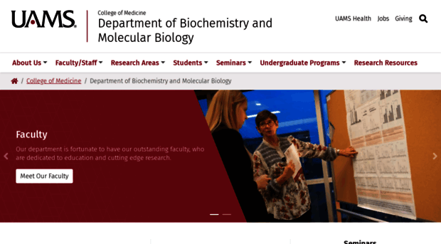 biochemistry.uams.edu