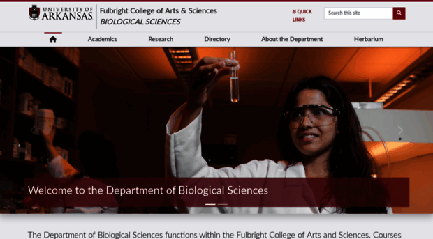 biology.uark.edu
