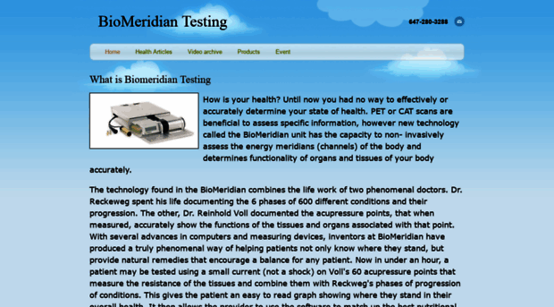 biomeridiantesting.com