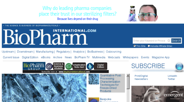 biopharminternational.findpharma.com