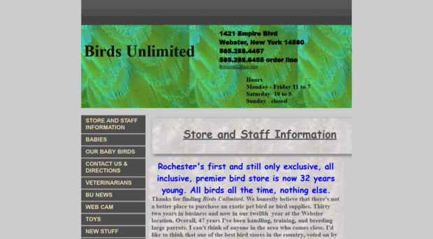 birdsunltd.com