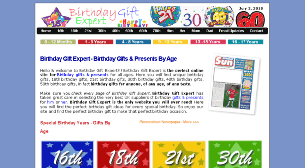 birthdaygiftexpert.co.uk