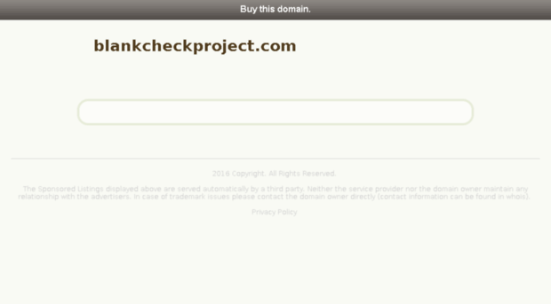 blankcheckproject.com