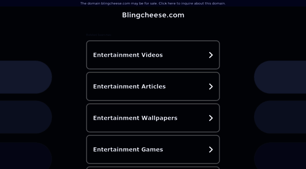 blingcheese.com