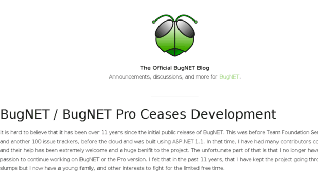 blog.bugnetproject.com