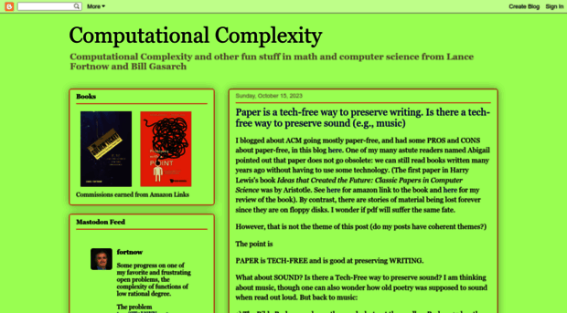 blog.computationalcomplexity.org
