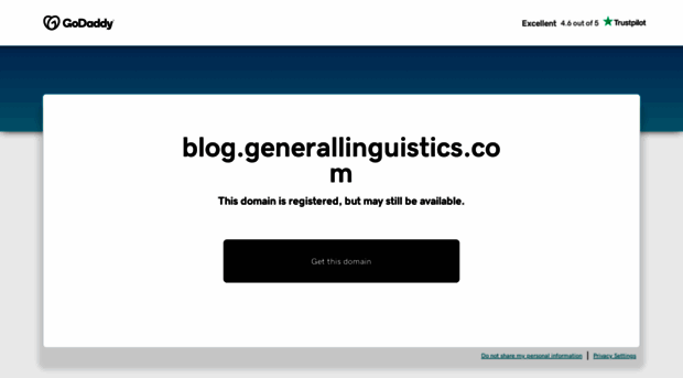 blog.generallinguistics.com