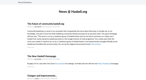 blog.haskell.org