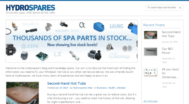 blog.hydrospares.co.uk