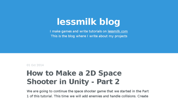 blog.lessmilk.com