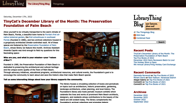 blog.librarything.com