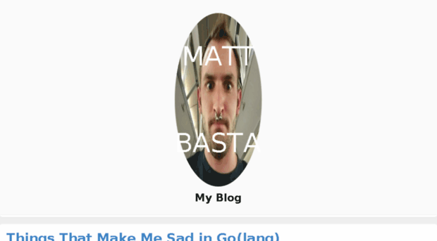 blog.mattbasta.com