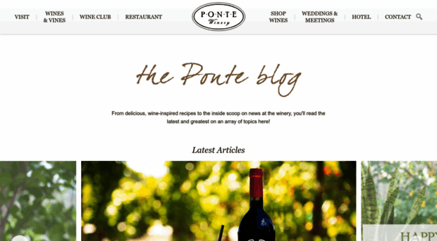 blog.pontewinery.com