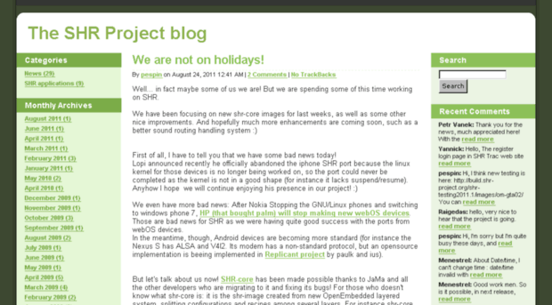 blog.shr-project.org