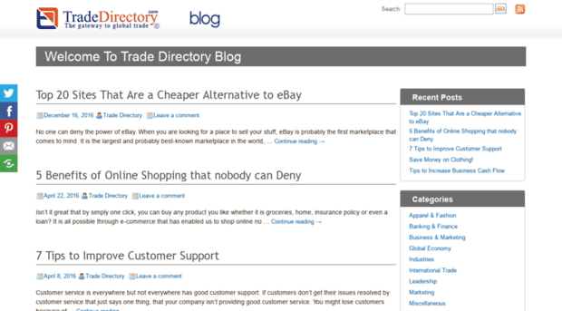 blog.tradedirectory.com