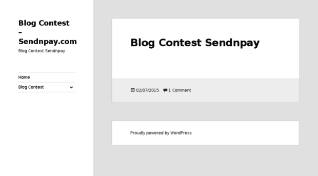 blogcontest.sendnpay.com