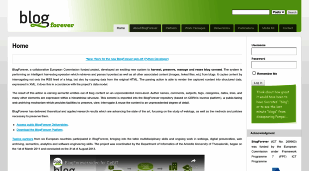 blogforever.eu
