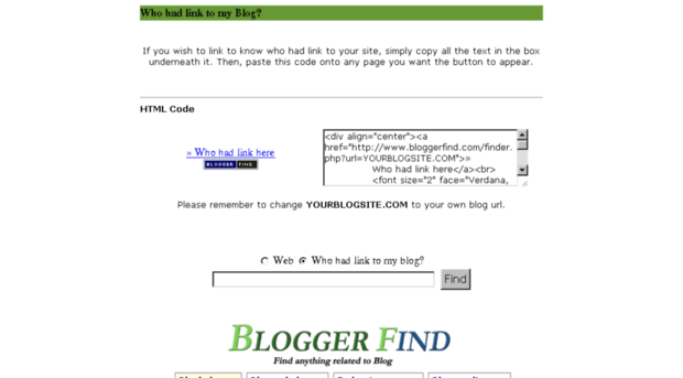 bloggerfind.com