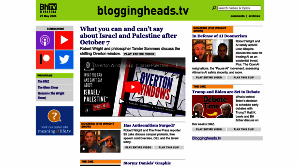 bloggingheads.tv