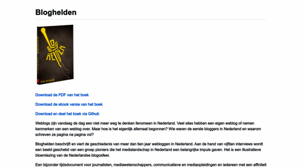 bloghelden.nl