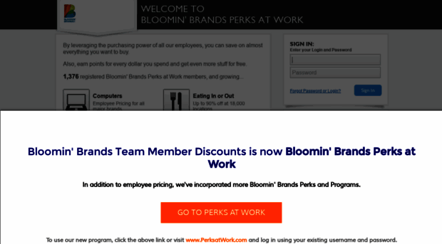 bloominbrands.corporateperks.com