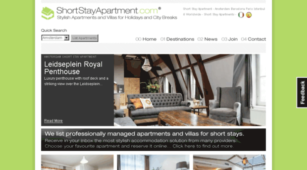 bloy.shortstayapartment.com