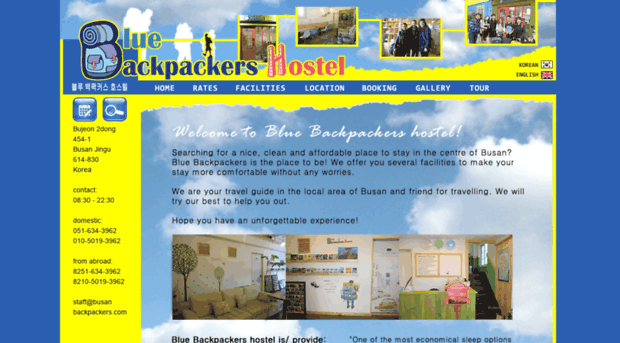 bluebackpackers.com