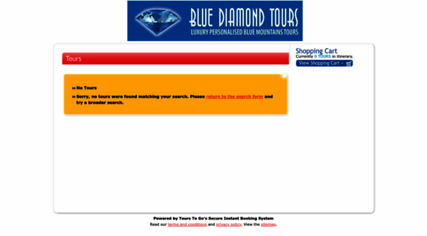 bluediamondtours.tourstogo.com.au