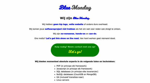 bluemondaybv.nl