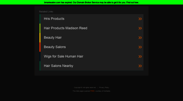 bmariesalon.com