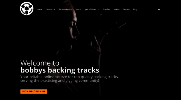 bobbysbackingtracks.com