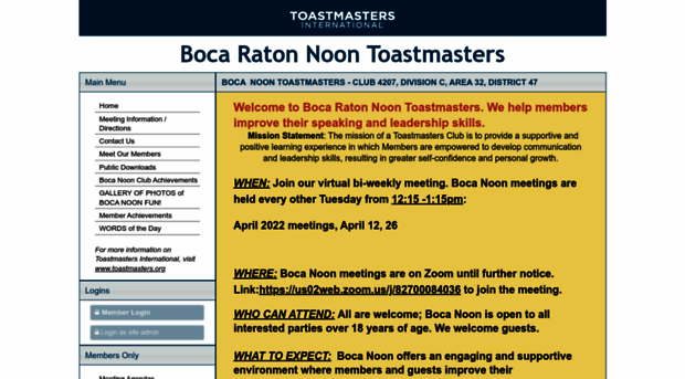 bocanoon.toastmastersclubs.org