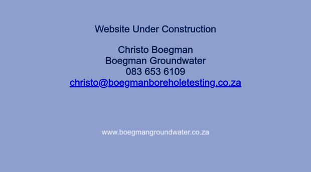 boegmanboreholetesting.co.za