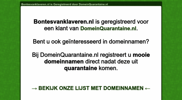 bontesvanklaveren.nl