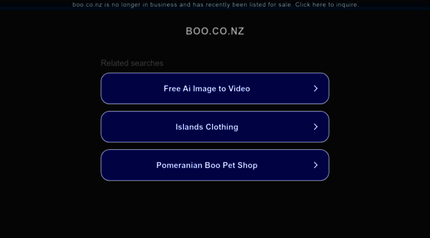 boo.co.nz