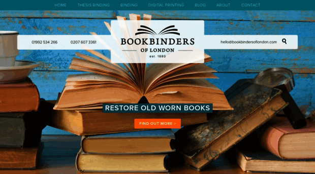 bookbindersoflondon.com