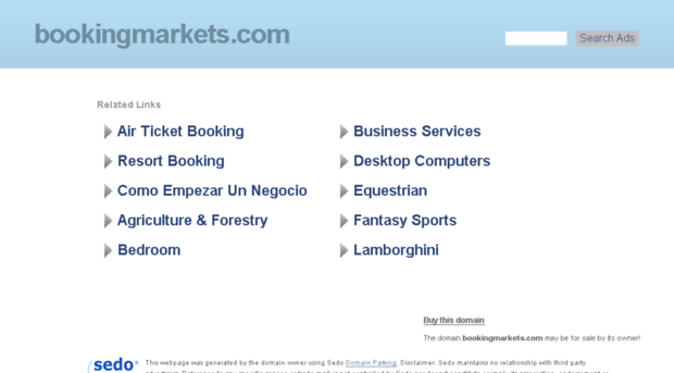 bookingmarkets.com